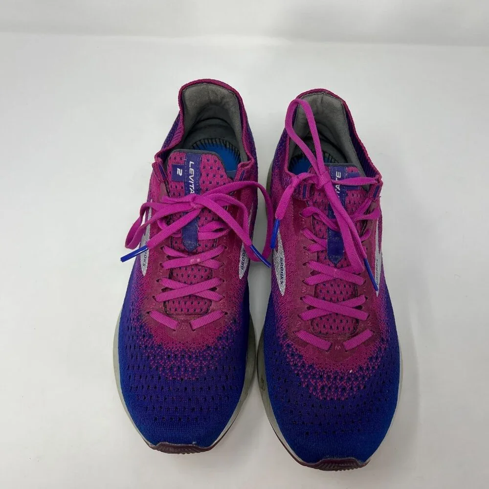 Brooks Levitate 2 Pink Purple Running Shoes Sneakers 1202791B520 Women's Sz 11 * - Picture 6 of 10